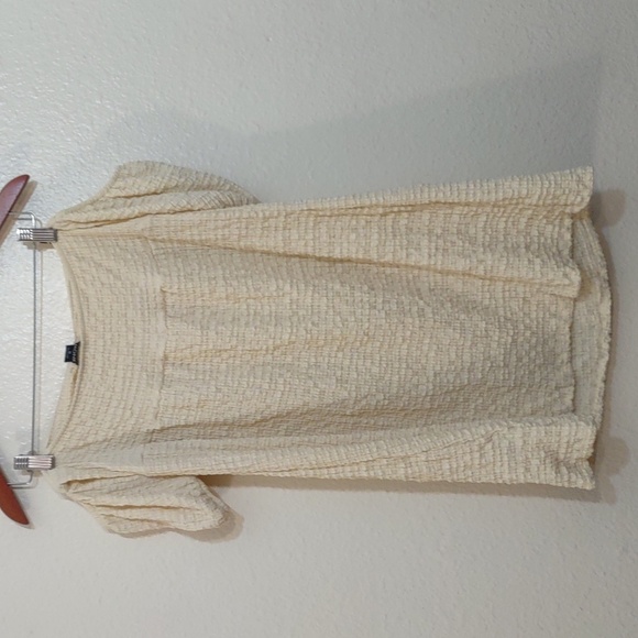 SLIGHTLY USED MONKI SOFT OFF SHOULDER SIZE XL SOFT YELLOW - Picture 5 of 7